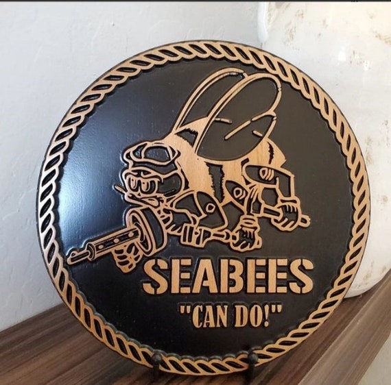Military - US Navy Seabee - SVG Files for Cnc Router and Laser