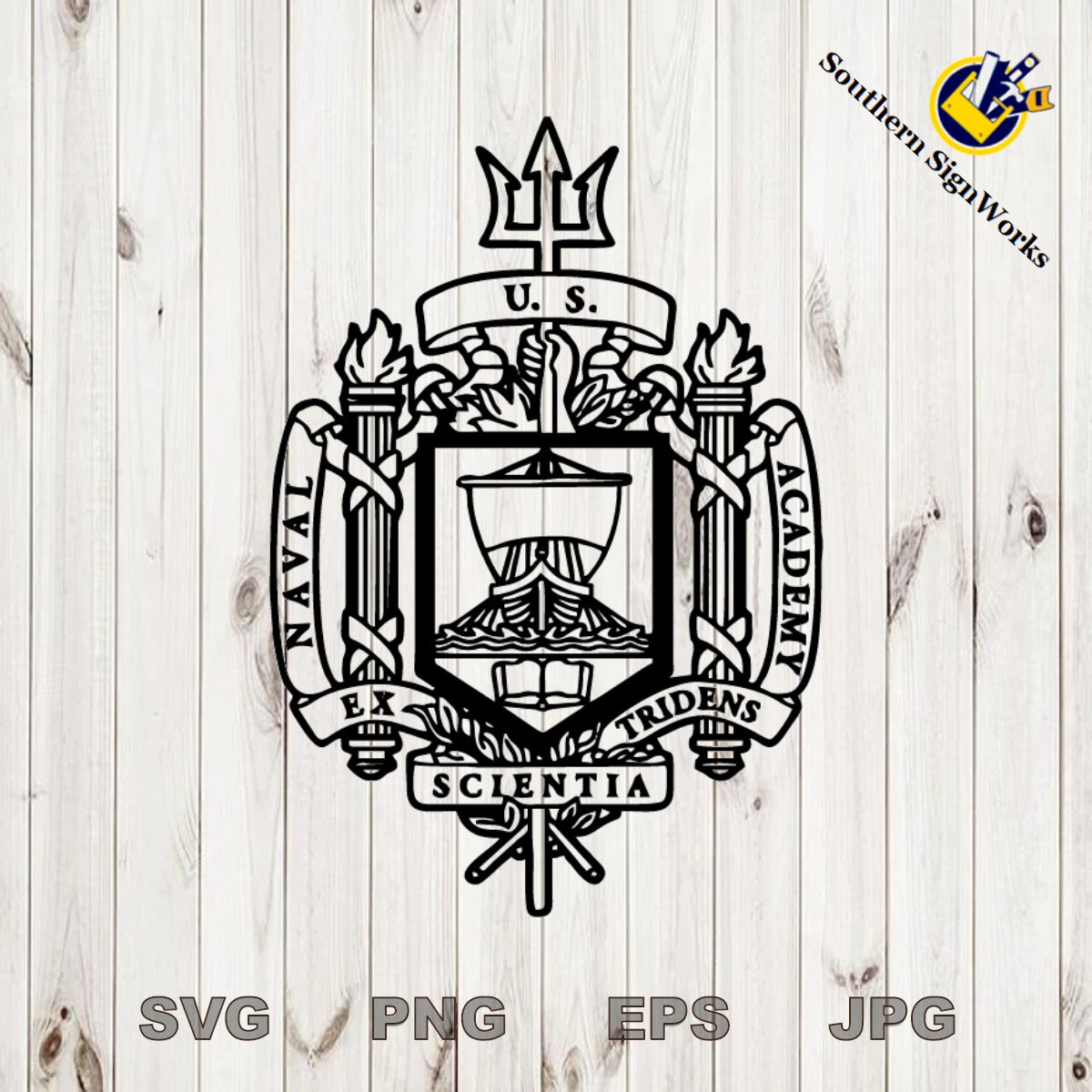 US Naval Academy Logo, Navy Academy Seal Digital Vector