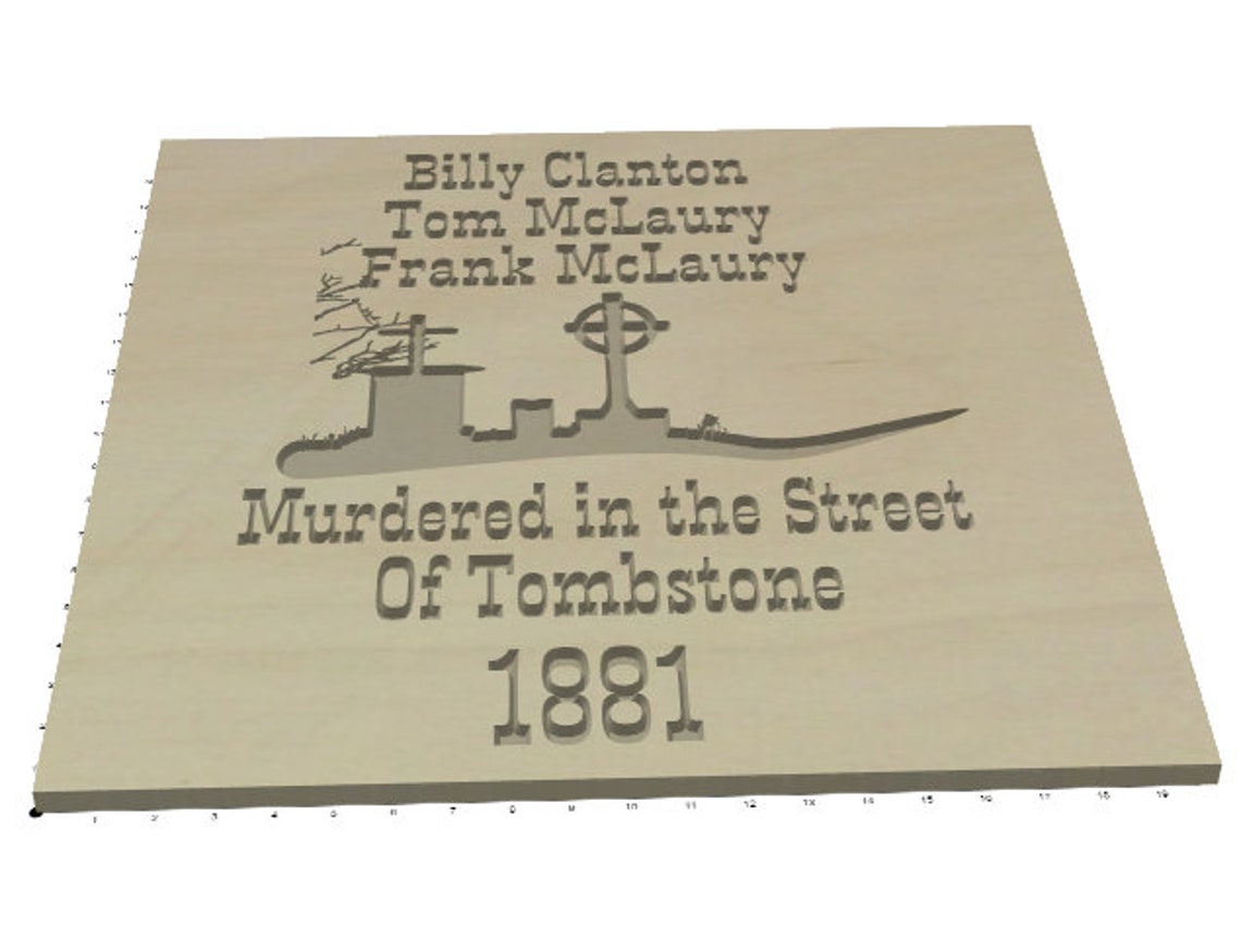 OK Corral Tombstone Billy Clanton Wyatt Earp Scalable Etsy OK Corral Tombstone Billy Clanton Wyatt Earp Scalable Etsy