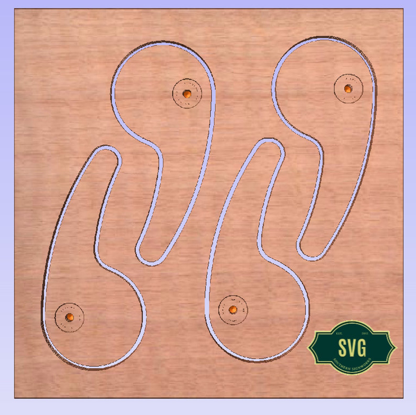 CNC Table Cam Clamps SVG Make Your Own Wasteboard Clamps Etsy