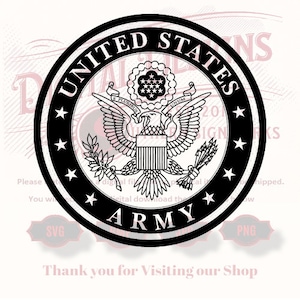 U S Army SVG files for cnc routers, vinyl cutters and laser engraving