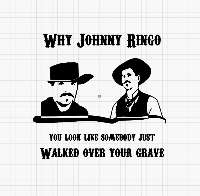 Western Doc Holiday - Old West - Tombstone - SVG Files for