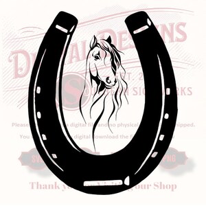 Beautiful Horse With Frame svg file for cnc router and laser engraving