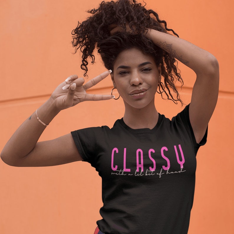 classy with a touch of hood shirt