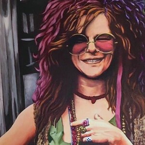 Janis Joplin Canvas Print