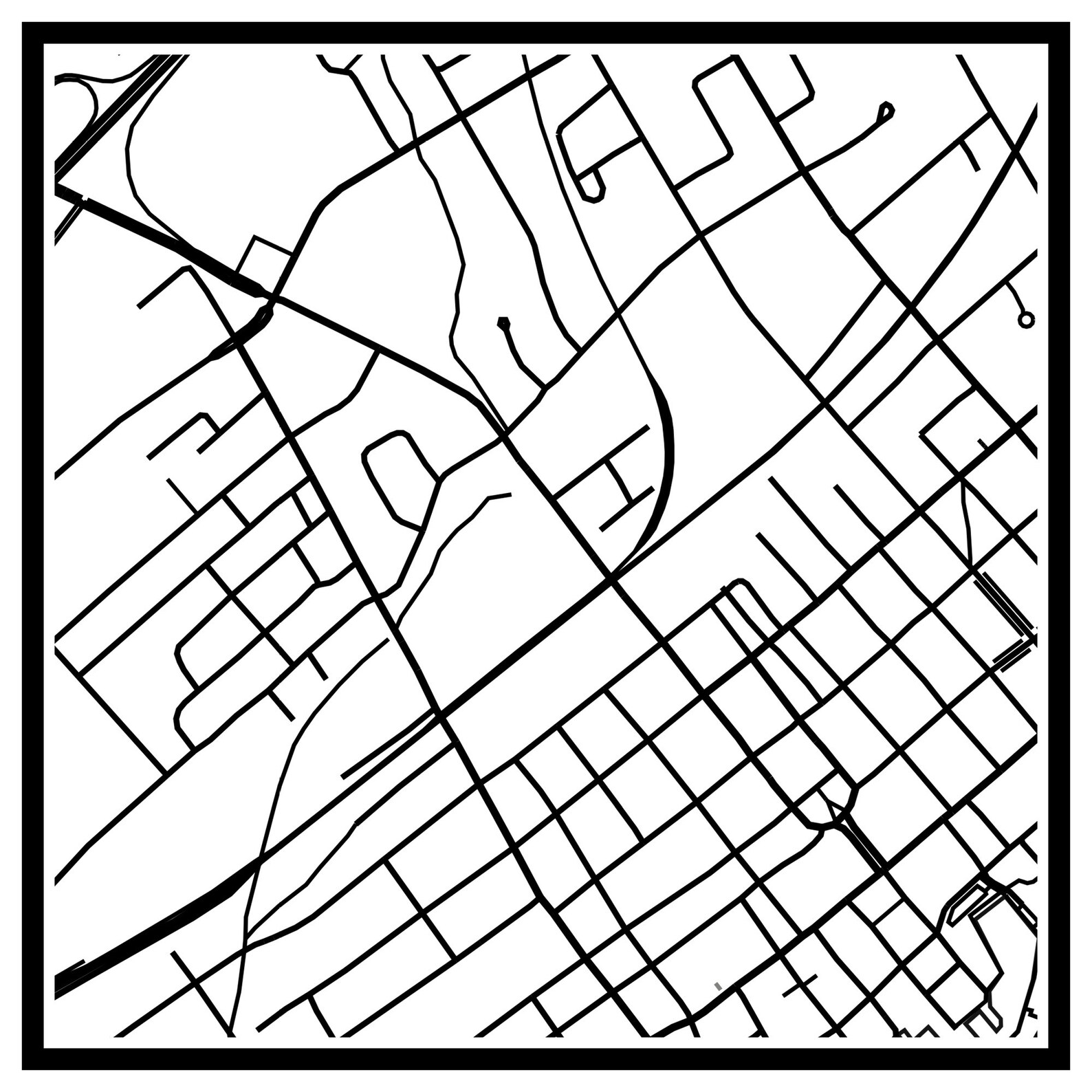 Brockville Map Print Brockville Map Poster Brockville Wall Etsy