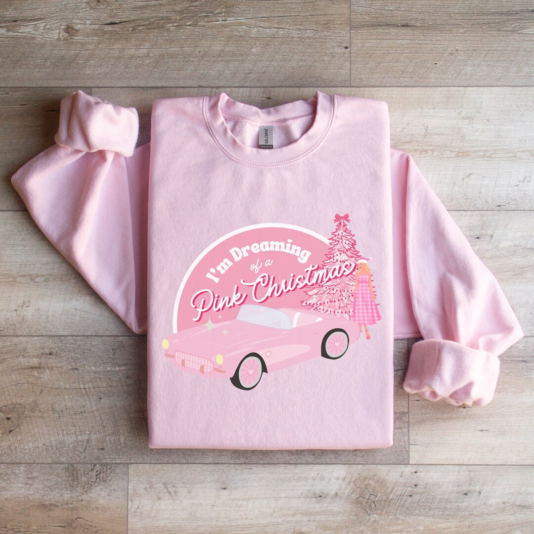 Pink Christmas Shirt Christmas Shirt Retro Christmas Shirt for Women