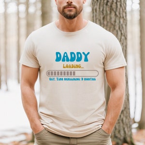 Mens baby announcement shirt, daddy pregnancy announcement tshirt, baby shirt, gift for Jim, gift for dad