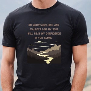 Christian Gift For Men Christian Tshirt For Men Scripture Men Gift For Him Christian Bible Shirt Christian