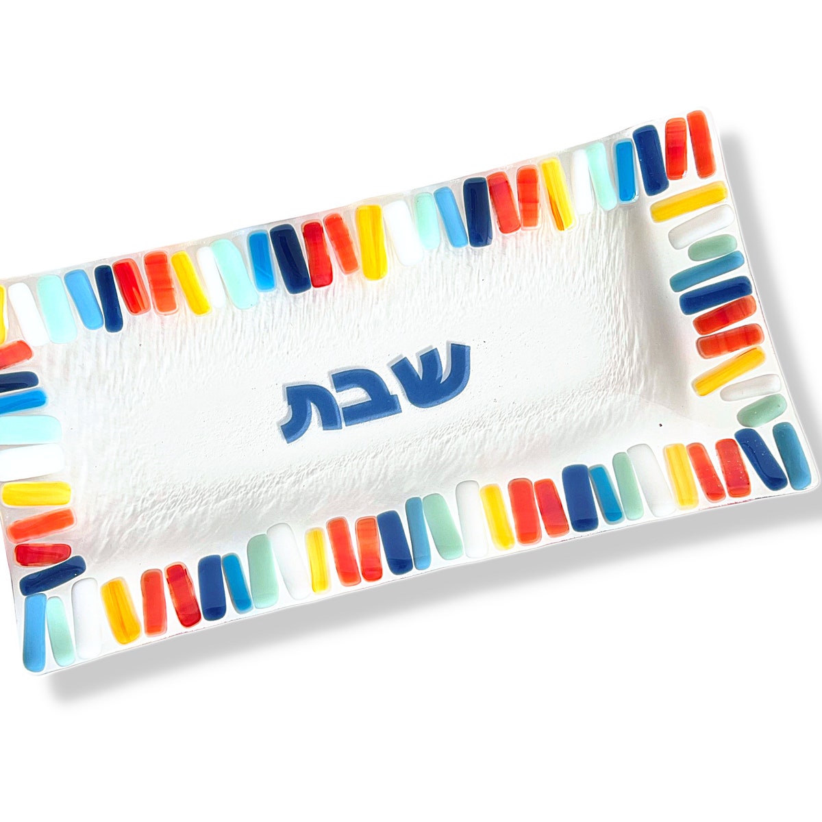 Shabbat Serving Platter Modern Challah Tray Jewish Wedding Gift Modern Judaica Made in Israel Unique Shabbat Table Decor - Etsy
