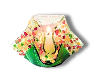 Yahrzeit candle holder - Jewish sympathy gift - Yizkor memorial candle holder - Judaica made in Israel - condolence gift - Jewish home decor