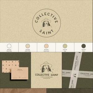 Custom Hand Drawn Logo & Branding Kit, Full Branding, Creative Modern Design for Creative Small Business, Illustrated Logo, Bespoke Branding