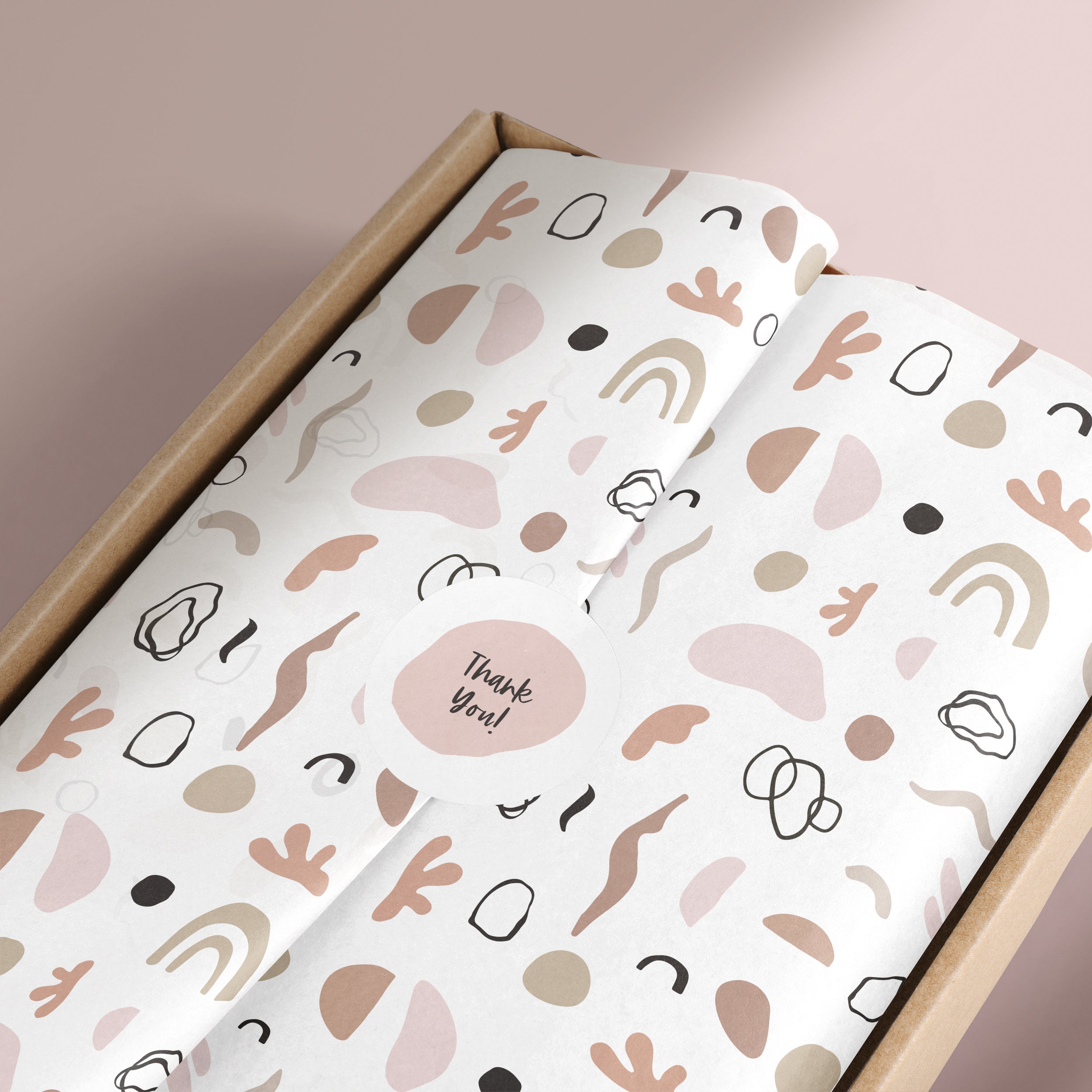 Digital Tissue Paper Product Wrapping Paper Branded Tissue Etsy