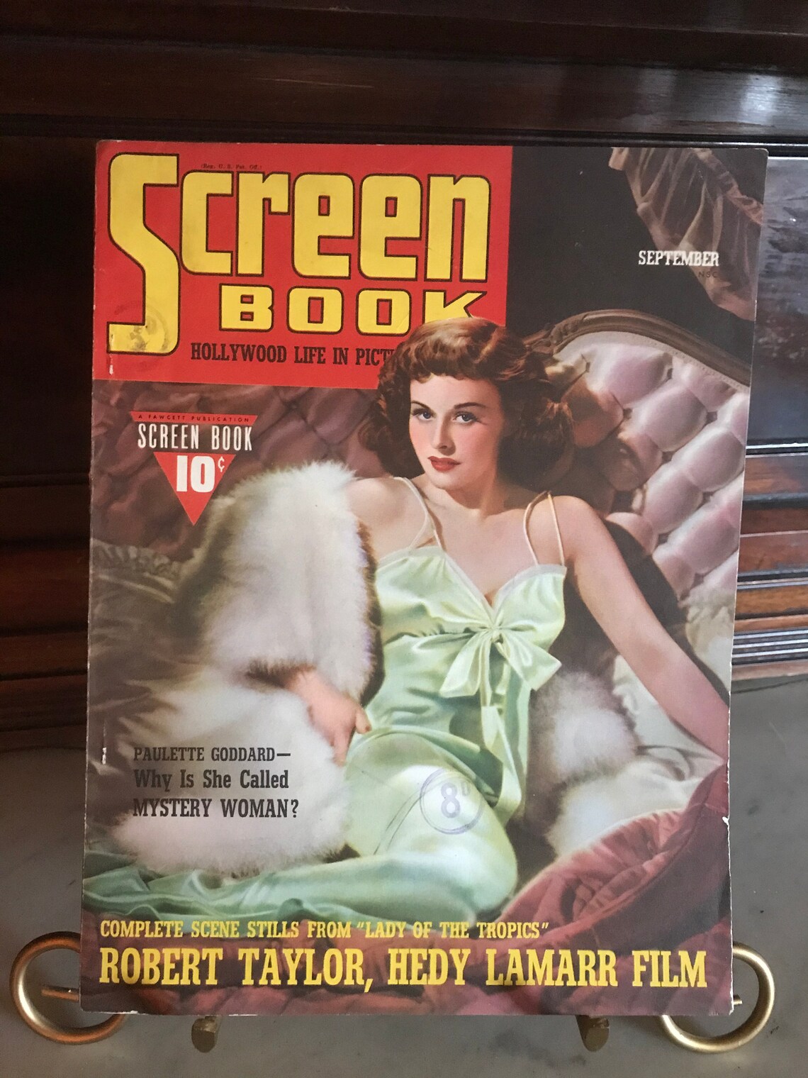 1939 Screen Book Magazine Vintage Movie Magazine Film Etsy