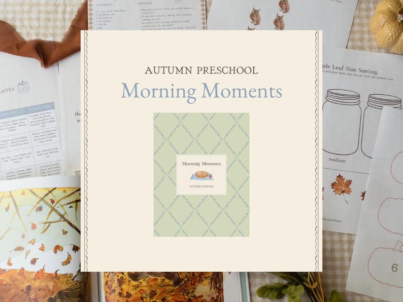Fall Morning Time Guide: Christian Homeschool Curriculum (PDF Download) image 1
