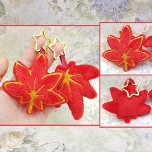 Kazuhas Maple Plush Keychain