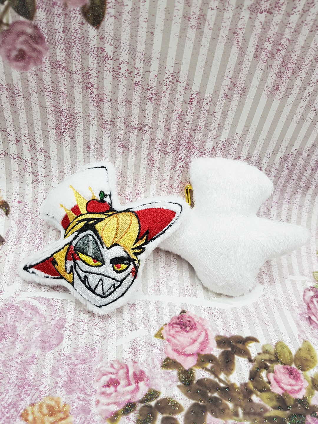 Hazbin Hotel Lucifer Keychain - Etsy