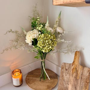 Round Mango Wood Decorative Tray | Natural Wooden Centrepiece | Rustic Candle Display Stand | Coffee Table & Home Decor Autumn image 14