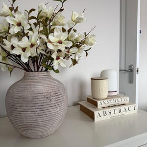 Magnolia Spray Stems | Artificial Faux Flowers
