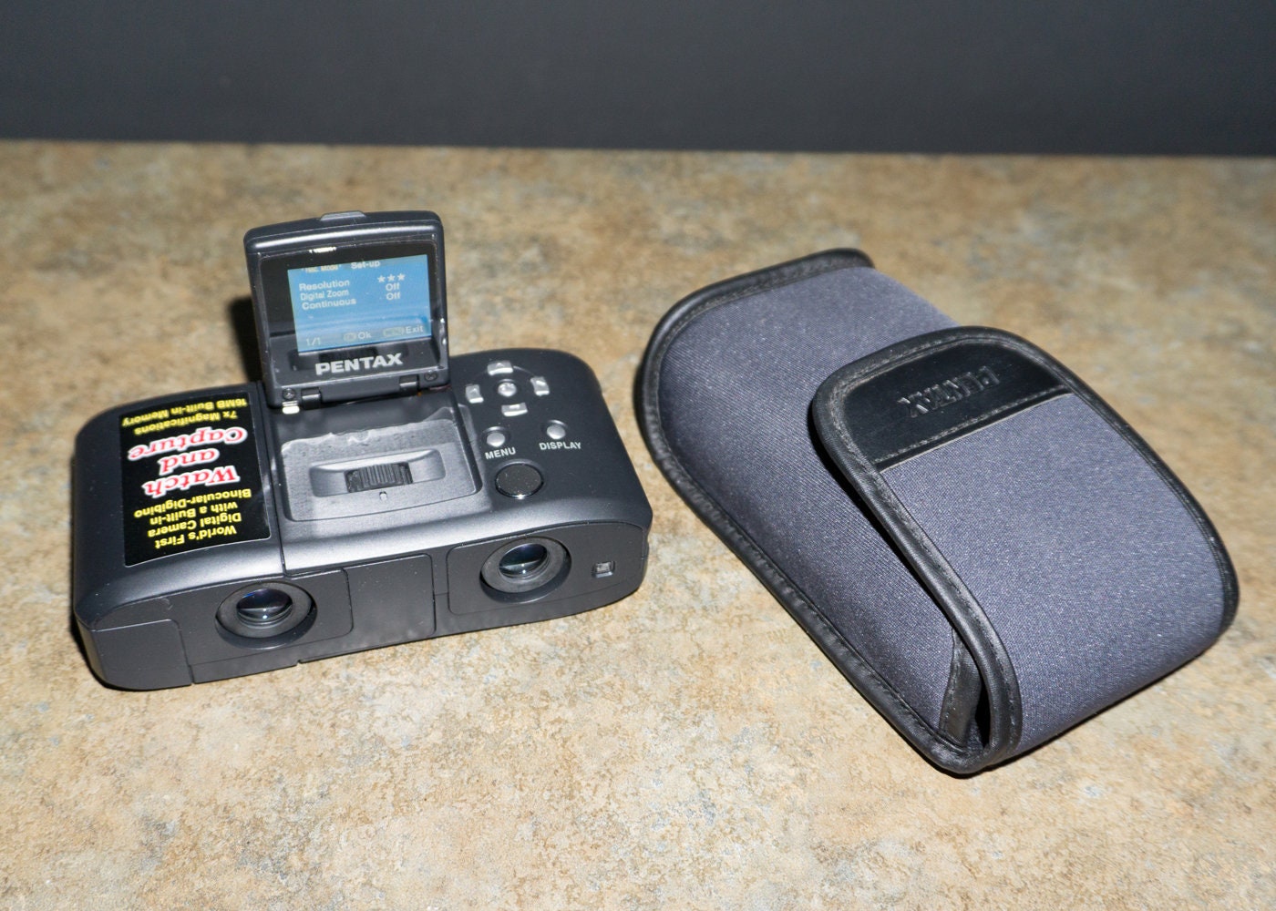 希少 PENTAX DIGIBINO DB100 デジカメ内蔵双眼鏡 倍率7倍 PENTAX DIGIBINO DB100 デジカメ内蔵双眼鏡 倍率7倍 【公式通販】