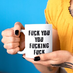 Mok met grappige scheldwoorden | Sarcastisch cadeau voor een vriend(in)