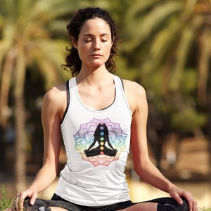 Yoga Tank Top, Designer Tank Top, YOGA GIFT, Streetwear, Unisex Zen Gift -   Canada