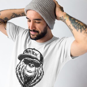 Papa Bear Shirt | Daddy Bear | Father&#39;s Day Gift | Dad Gift From Wife | Soon To Be Dad | Birthday Gift For Him | Family Matching Shirt
