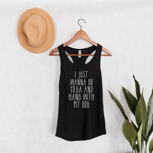 Yoga Dog Mom Tank Top: Fitness Lover Gift