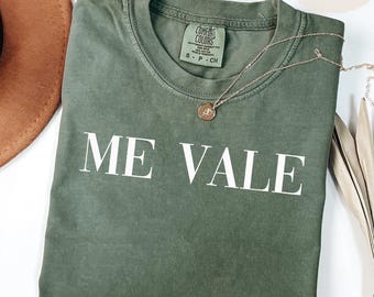 Me Vale-T-shirt: grappig Mexicaans gezegde, comfortkleuren katoenen T-shirt