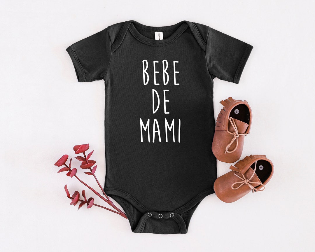 Bebe De Mami Onesie Cute Onesie in Spanish Baby Onesie New Mom Baby Shower Gift First Time Mom