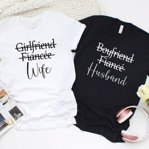 Frau Mann Shirt: Passende Brautpaar T-Shirts