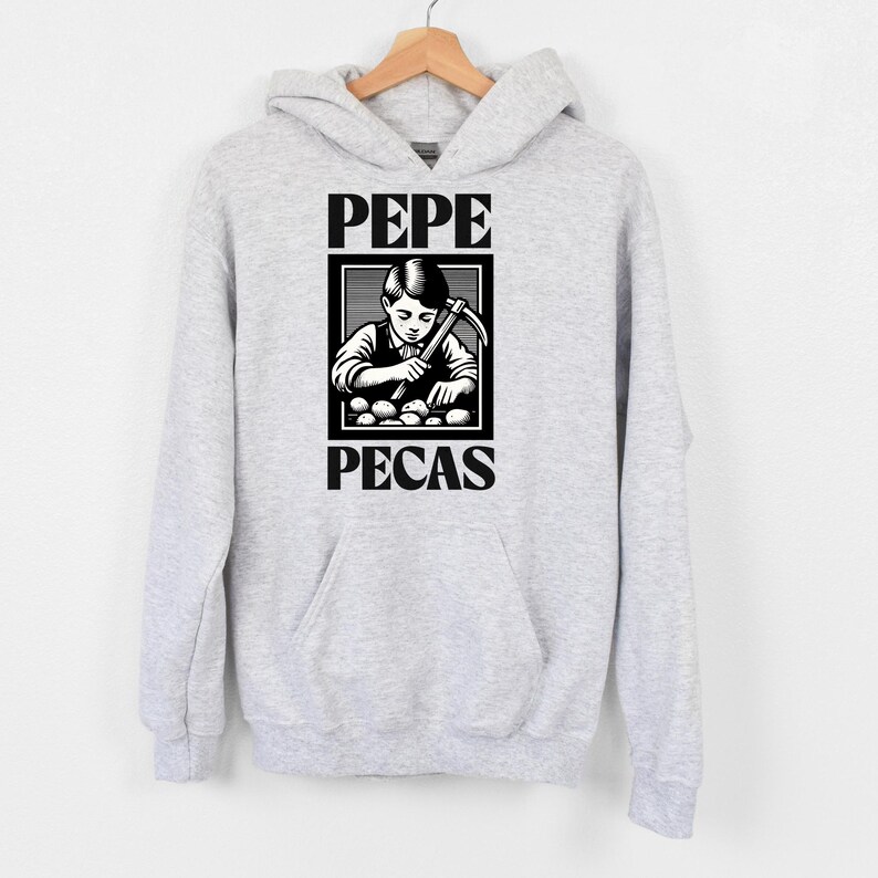 Pepe Pecas Trabalenguas Sweatshirt, Funny Mexican Saying, Funny
