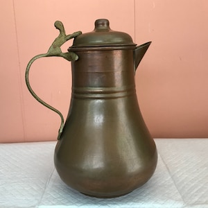 Vintage Copper Coffee Pot Kettle