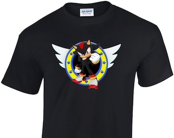 Sonic and Friends - Shadow - Custom Shirt - Many Sizes & Colors
