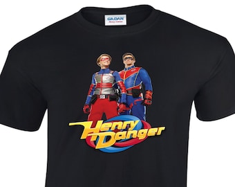 Camisa personalizada de Henry Danger to the Rescue muchos tamanos y colores para todas las edades Etsy Mexico