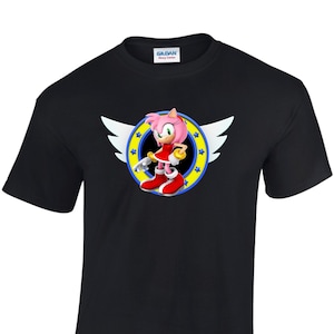 Sonic and Friends - Amy Rose - Custom Shirt - Many Sizes & Colors