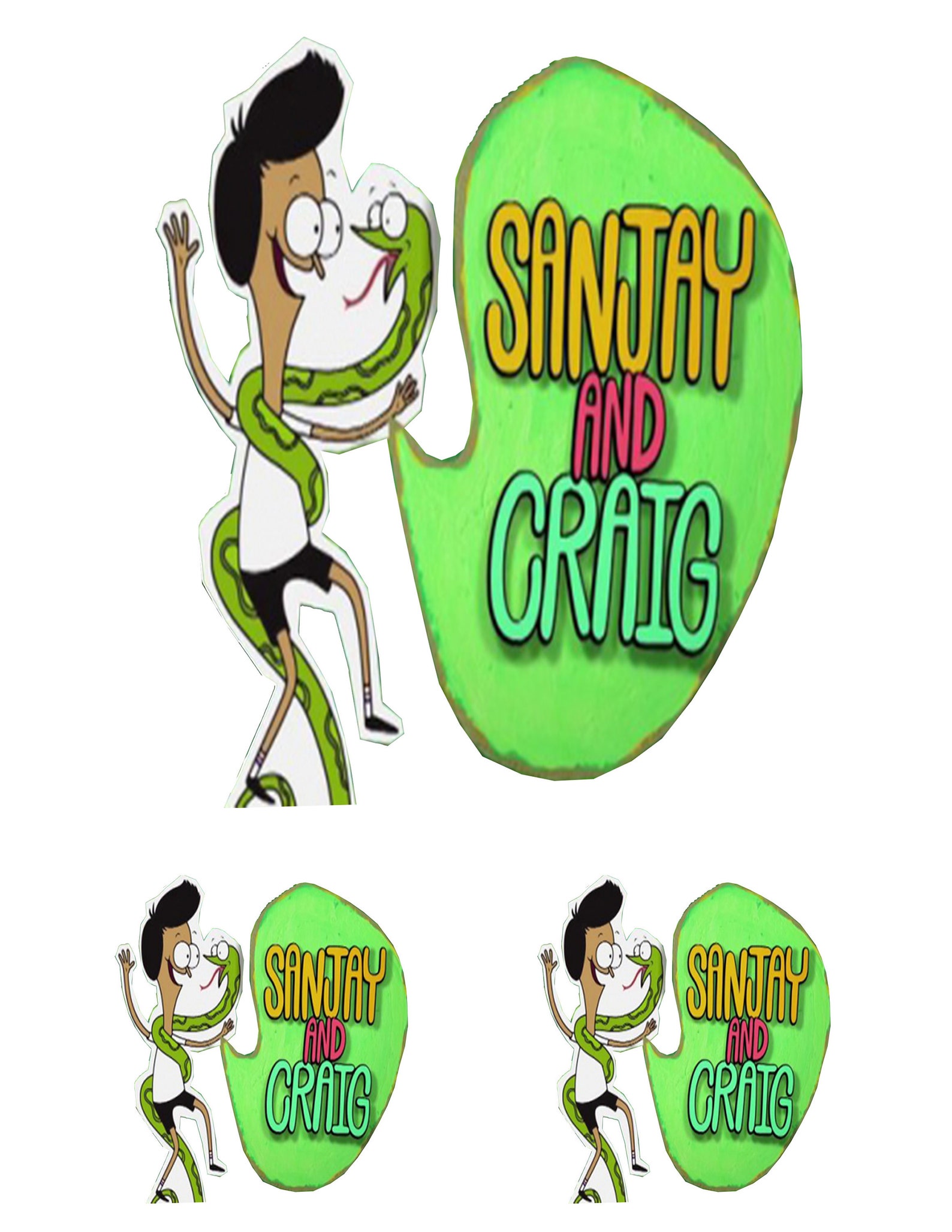 STICKERS Sanjay and Craig Friends Decal 7