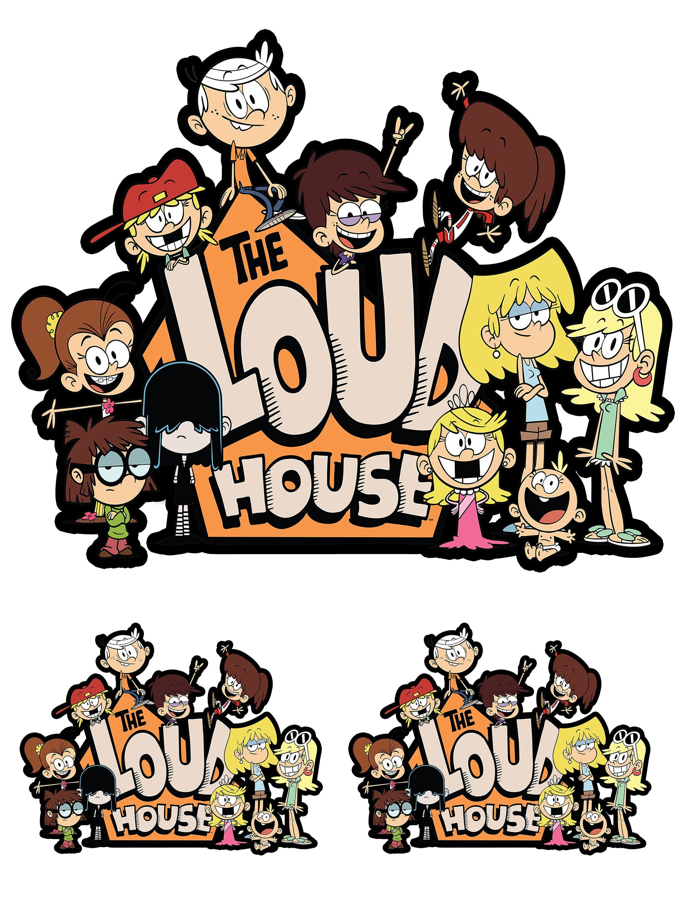 STICKERS Sitting On The Loud House Decals 7 And Pair Of 3 | lupon.gov.ph