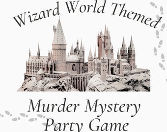 Wizarding World Murder Mystery Party Game