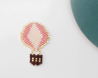 Padrão de peiote miyuki de balão de ar quente, padrão de contas de sementes, padrão de download instantâneo em PDF