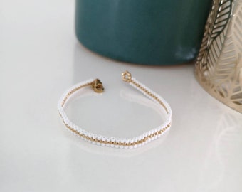 Padrão de pulseira miyuki fácil, padrão de pulseira Miyuki, padrão de contas Miyuki, padrão PDF, padrão de ponto de tijolo, padrão de peiote, miçangas