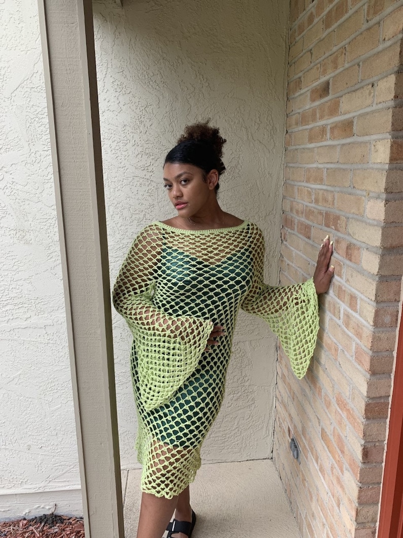 Don't MESH with my HEART dress crochet pattern ONLY image 4