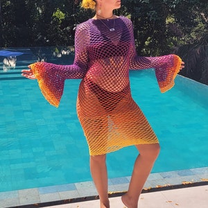 Don&#39;t MESH with my HEART dress crochet pattern ONLY