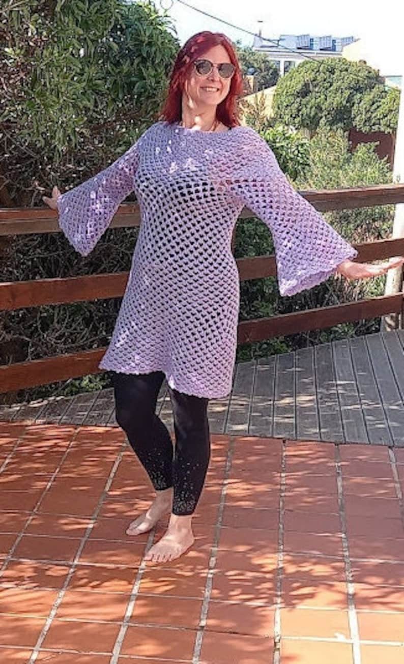Don't MESH with my HEART dress crochet pattern ONLY image 9