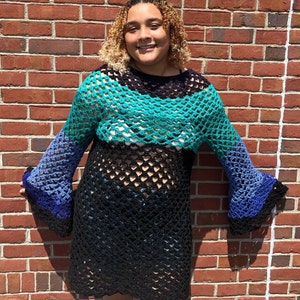 Don't MESH with my HEART dress crochet pattern ONLY image 10