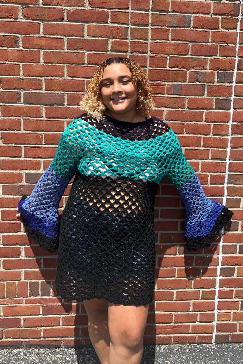 Don't MESH with my HEART dress crochet pattern ONLY image 10