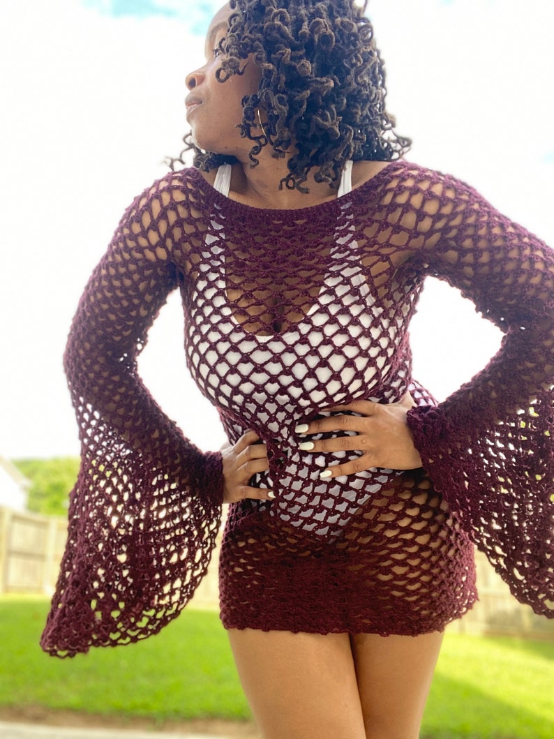 Don't MESH with my HEART dress crochet pattern ONLY image 7