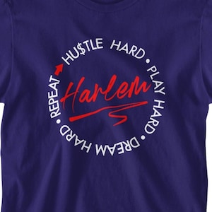 Harlem Hustle + Play + Dream - Navy