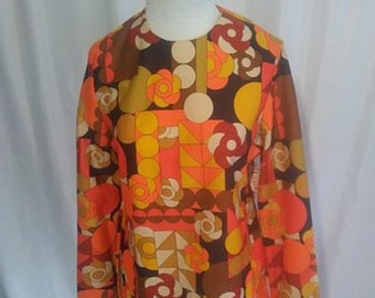 Vintage orange tunic