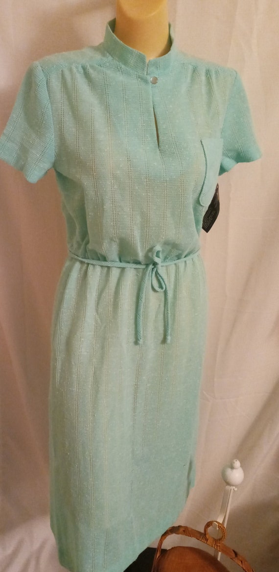 Vintage mint green dress